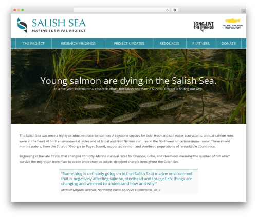 BareBones WordPress theme - marinesurvivalproject.com