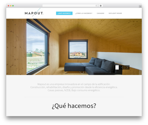 Best WordPress theme Everest - mapout.pro