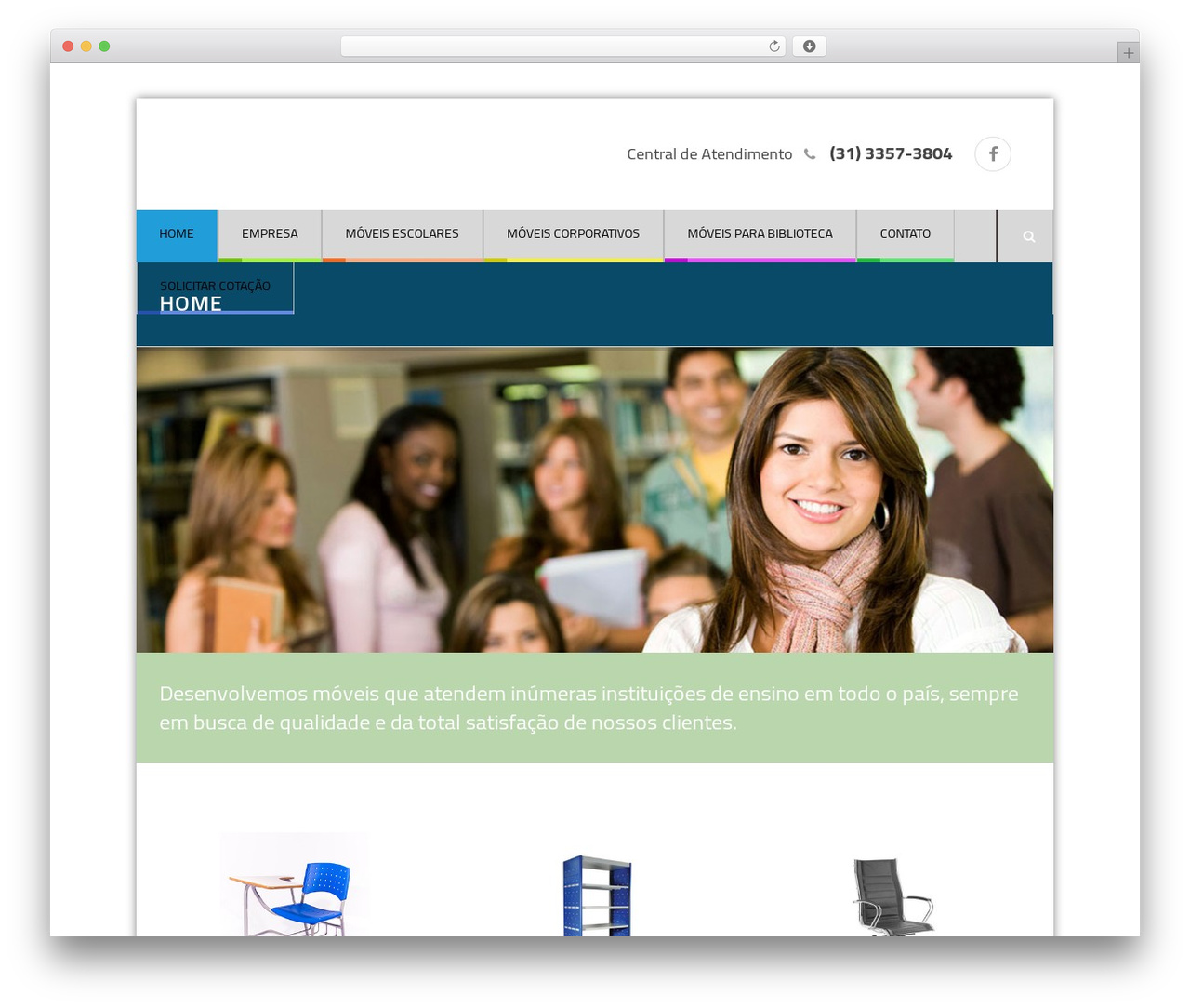 corposs WordPress theme - minasbrasilmoveis.com.br