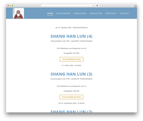 Arigato pro WordPress plugin - tcmohnenadeln.org