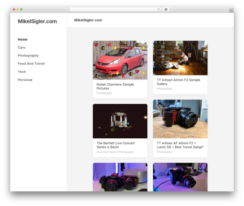 Inunity WordPress theme - mikelsigler.com Inunity WordPress theme - mikelsigler.com