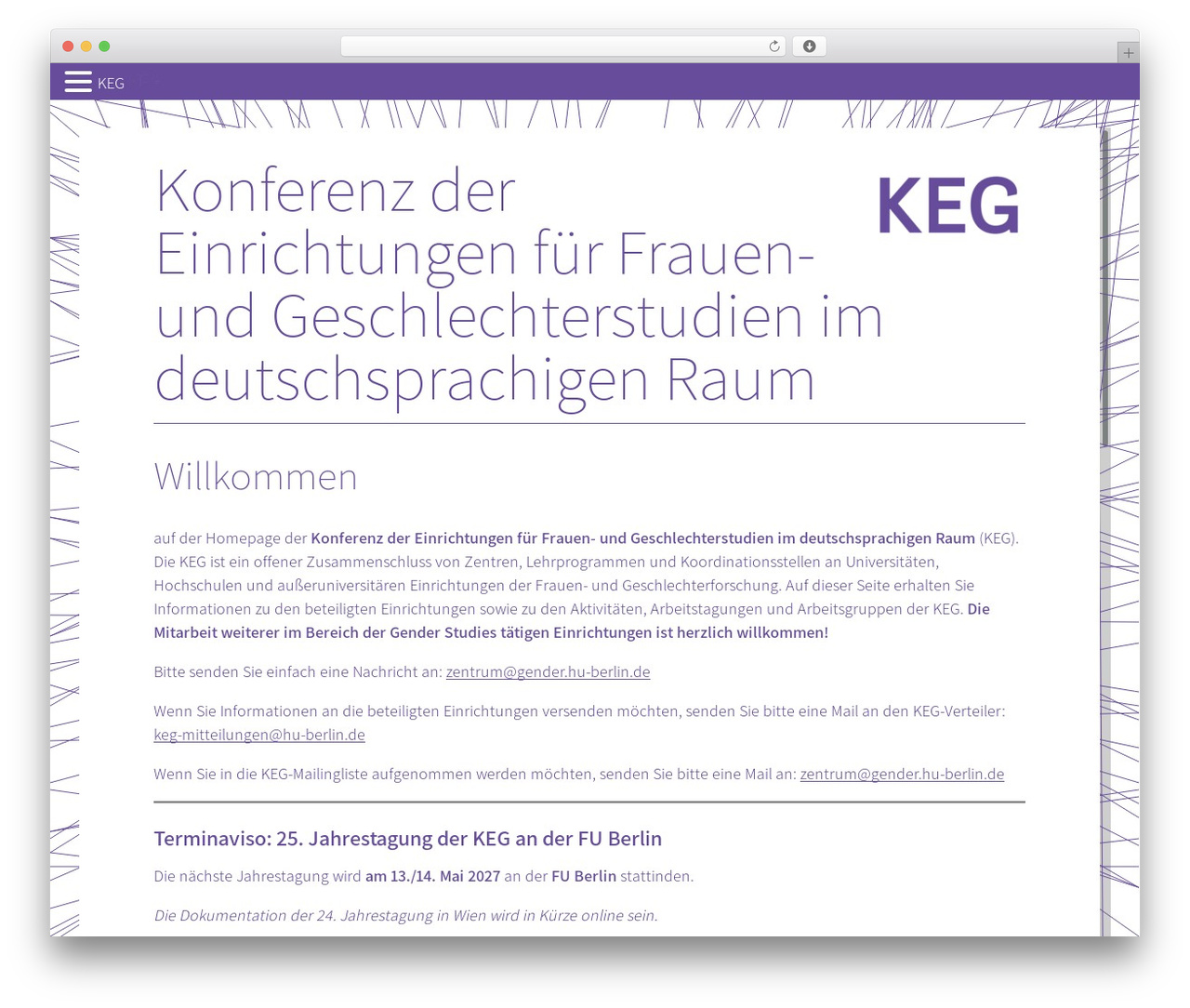 Linework free WordPress theme - keg-online.eu