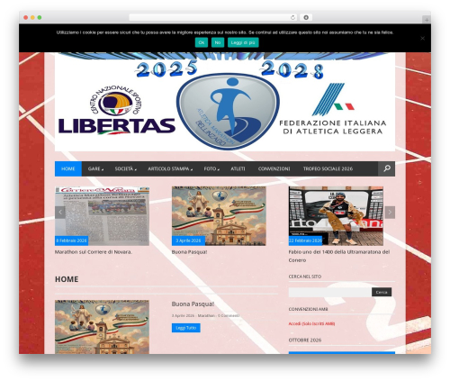 Magazon WordPress theme - marathonbellinzago.it