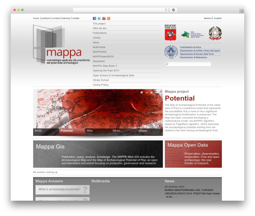 Mappa theme theme WordPress - mappaproject.org
