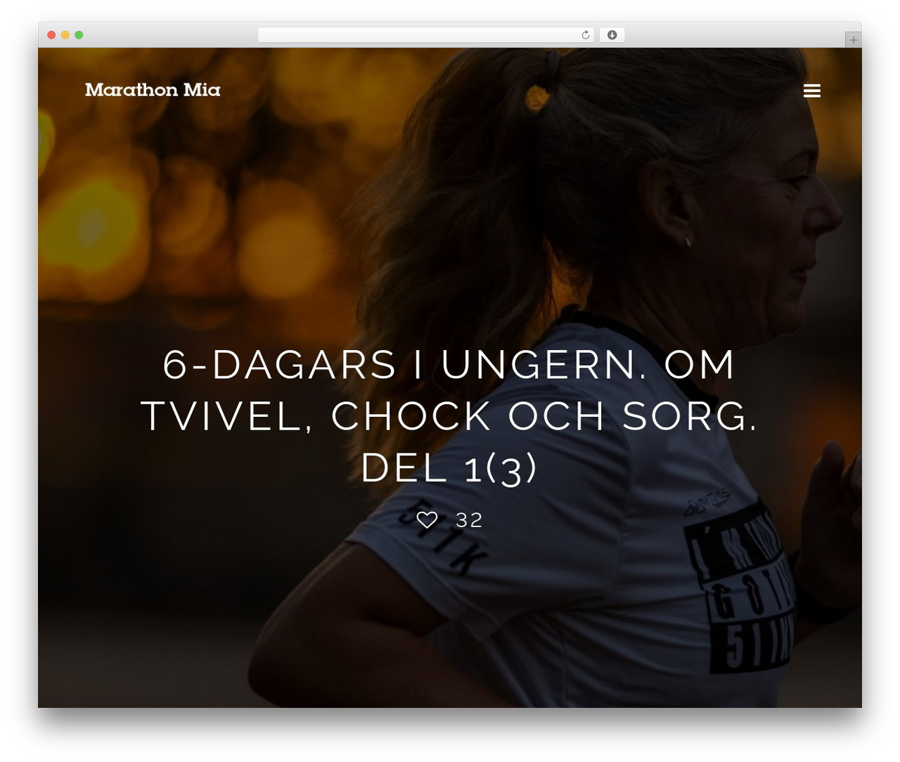 Ness theme WordPress - marathonmia.se