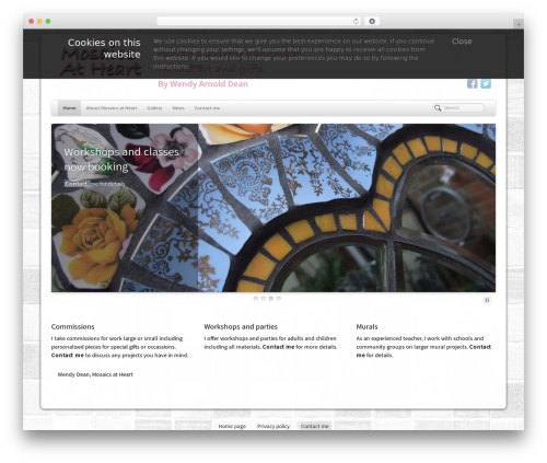 PageLines Framework WordPress theme - mosaicsatheart.co.uk