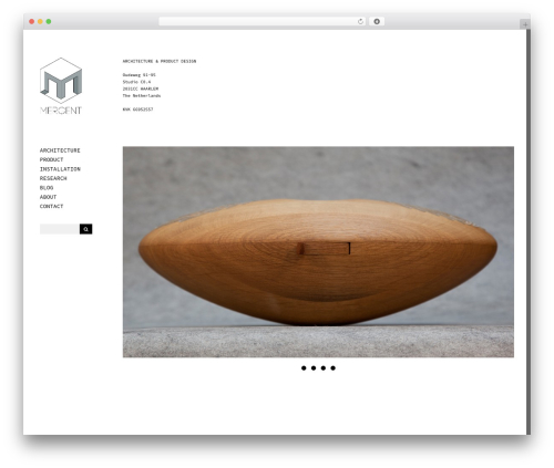 Reframe top WordPress theme - mergent.nl