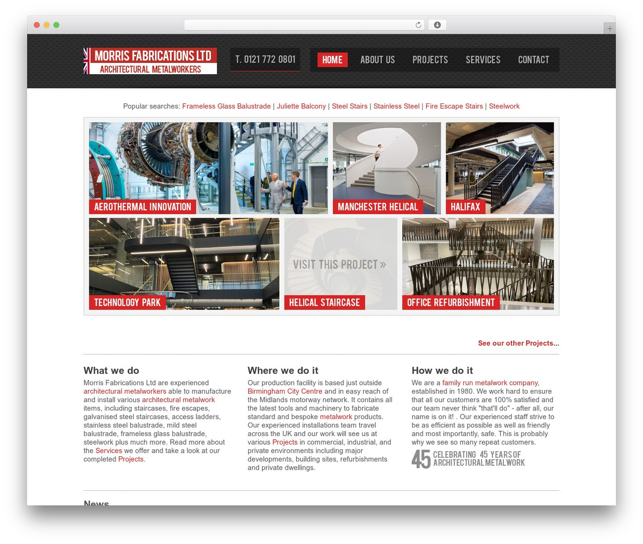 Theme WordPress Prototype (Light) - morrisfabrications.co.uk Theme WordPress Prototype (Light) - morrisfabrications.co.uk