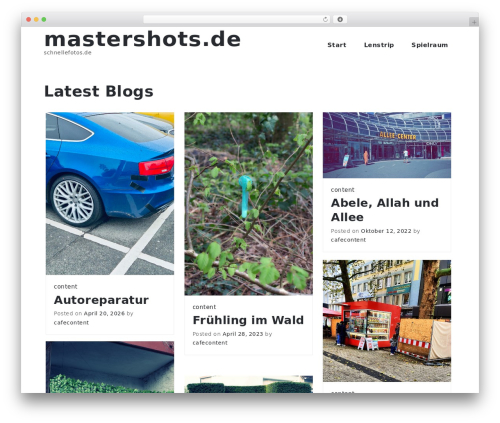Theme WordPress Drape - redlens.de Theme WordPress Drape - redlens.de