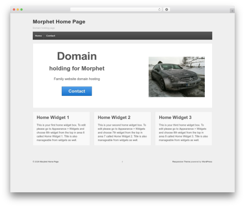 WordPress theme Responsive Pro - morphet.co.uk WordPress theme Responsive Pro - morphet.co.uk
