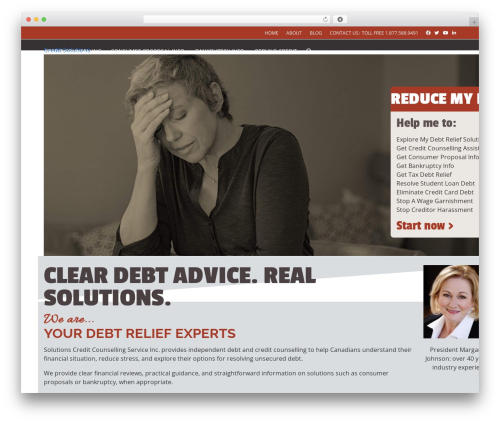 WordPress theme Total - creditsolutions.ca