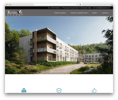 WP theme MyHome - kudovaresort.pl