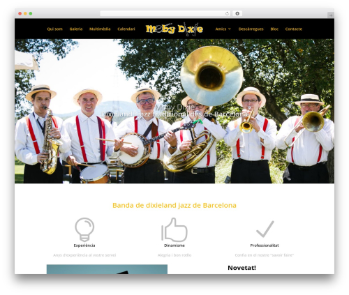 Divi theme WordPress - mobydixie.com