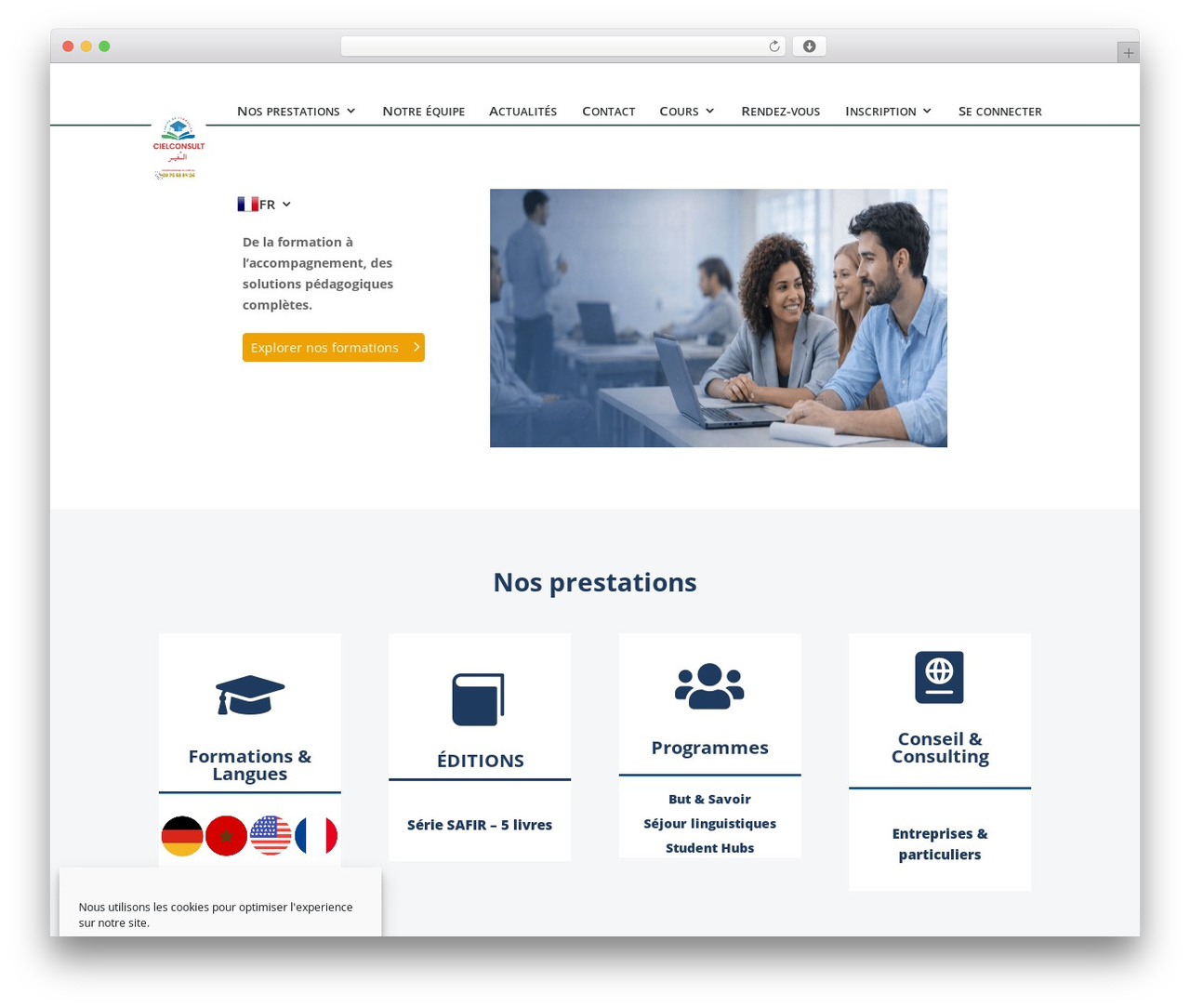 Divi theme WordPress - a-ssafir.com