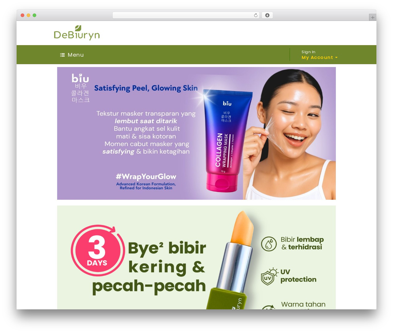 firezy WordPress theme - debiuryn.com
