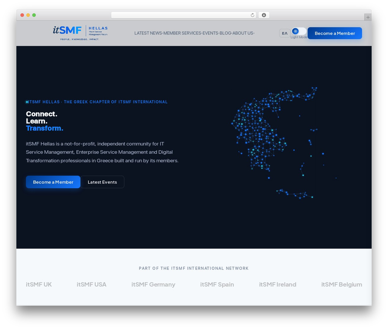 itSMF Hellas WordPress theme - itsmf.gr