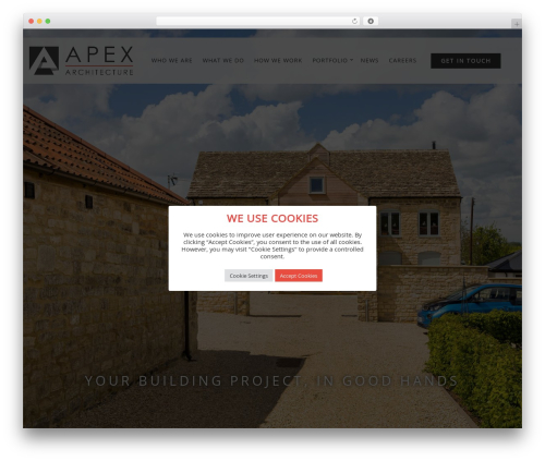 lefkada WordPress theme - apexarchitectureltd.com