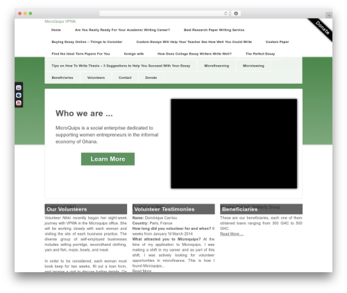 Social slider WordPress plugin - microquips.org