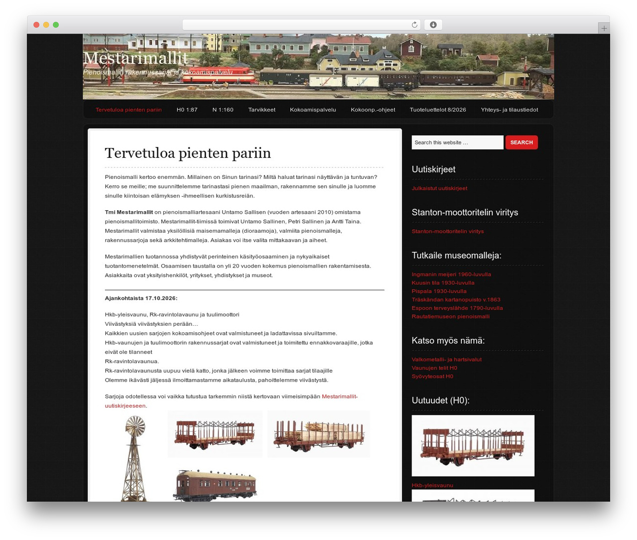 Genesis WordPress theme - mestarimallit.com Genesis WordPress theme - mestarimallit.com