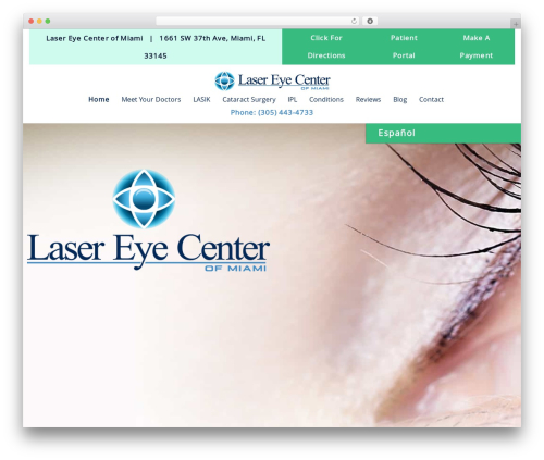 Mlv theme WordPress - miamilaservision.com