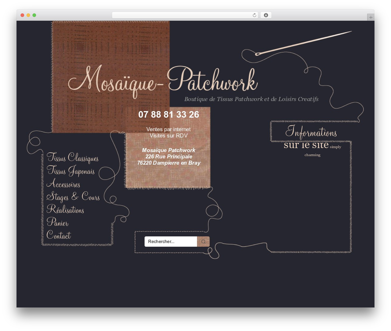 Mosaique-Patchwork WP theme - mosaique-patchwork.fr Mosaique-Patchwork WP theme - mosaique-patchwork.fr