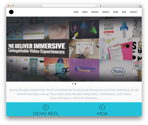 OneEngine WP theme - movomedia.com