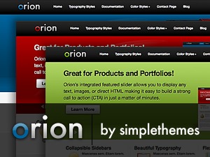 Orion WordPress theme by SimpleThemes LLC
