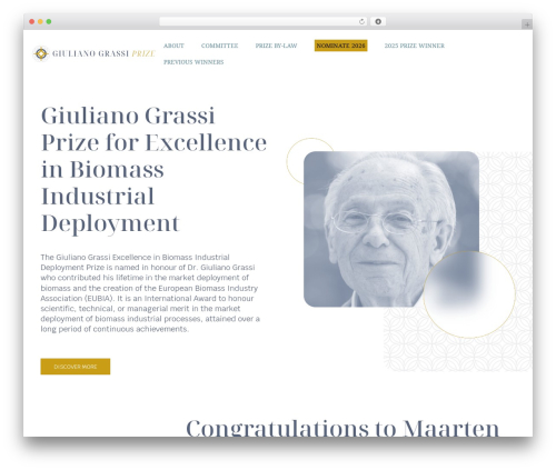 Wpbf premium WordPress plugin - giulianograssi-prize.com