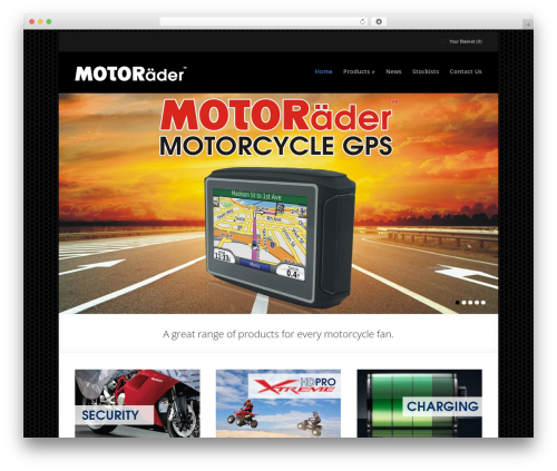 Prima FlexiShop2 (WC) WordPress store theme - motorader.com.au