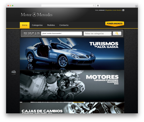 Events calendar premium WordPress plugin - motor-mercedes.com/anuncios