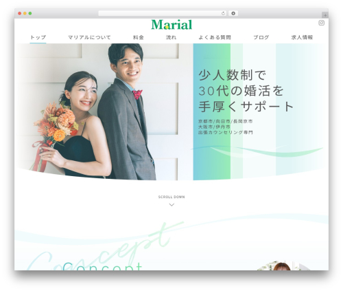 sg072 WordPress theme - marial.jp