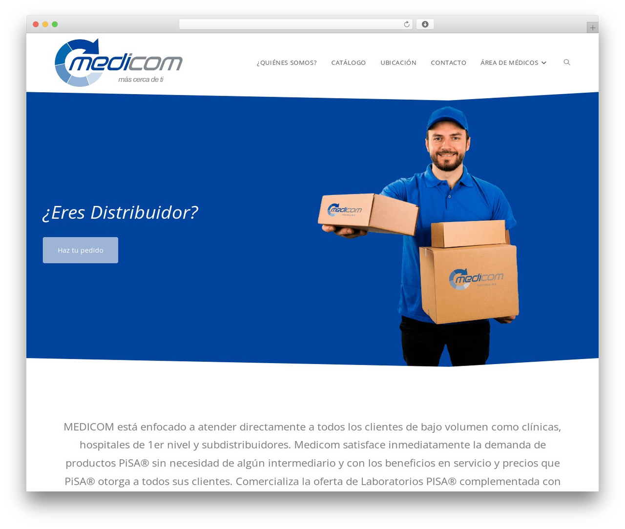 WordPress theme OceanWP - medicom.com.mx