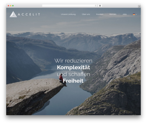 WordPress theme Accelit - accelit.de