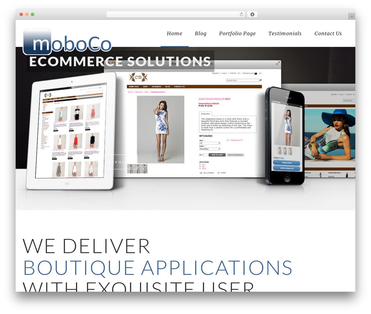 WordPress theme Agile - moboco.com.au