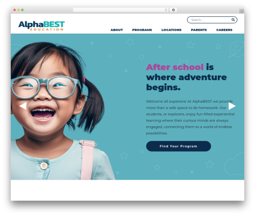 WordPress theme Barebones Child - alphabest.org