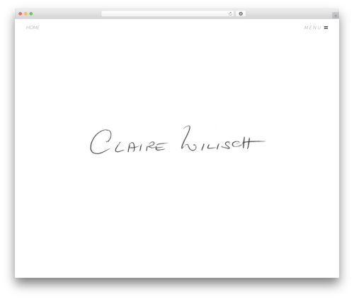 WordPress theme Yama - clairewilisch.de