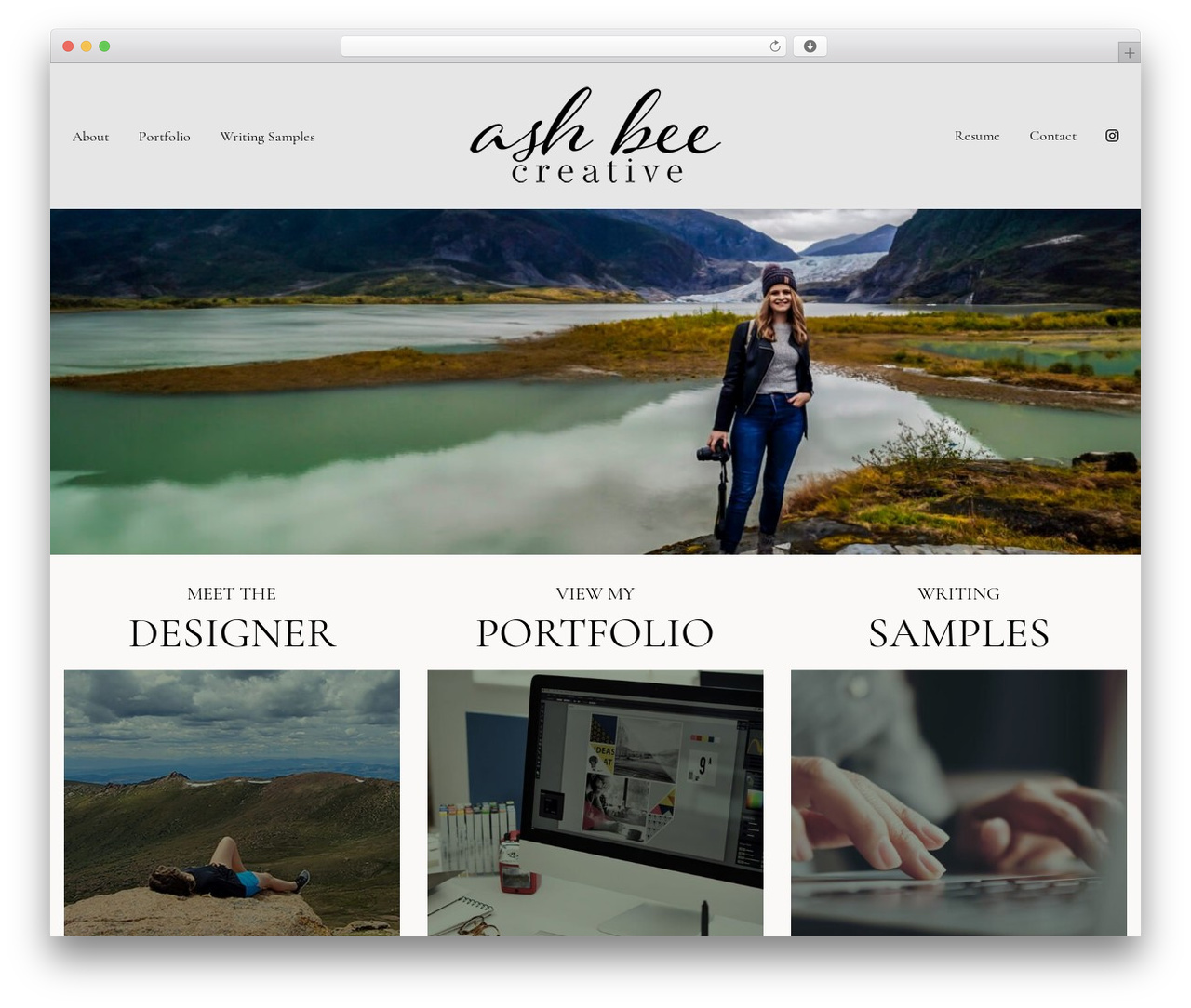 WP theme AshBee2 - ashbeecreative.com