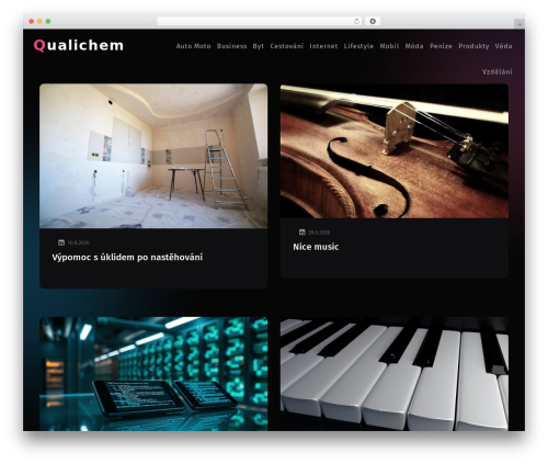 WP theme Teczilla - qualichem.cz