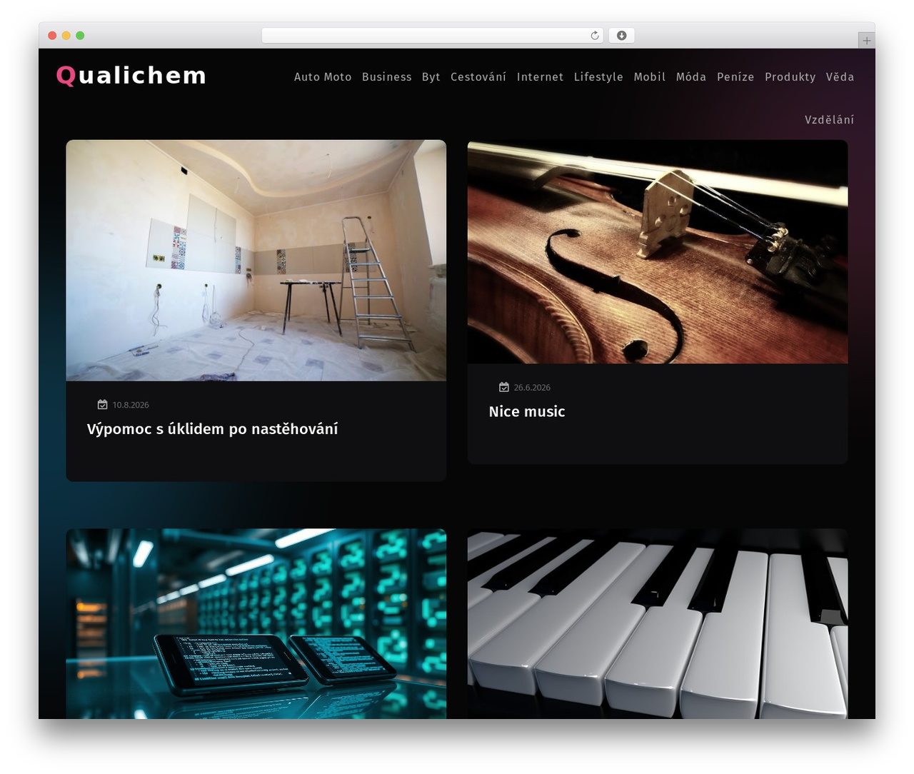 WP theme Teczilla - qualichem.cz WP theme Teczilla - qualichem.cz
