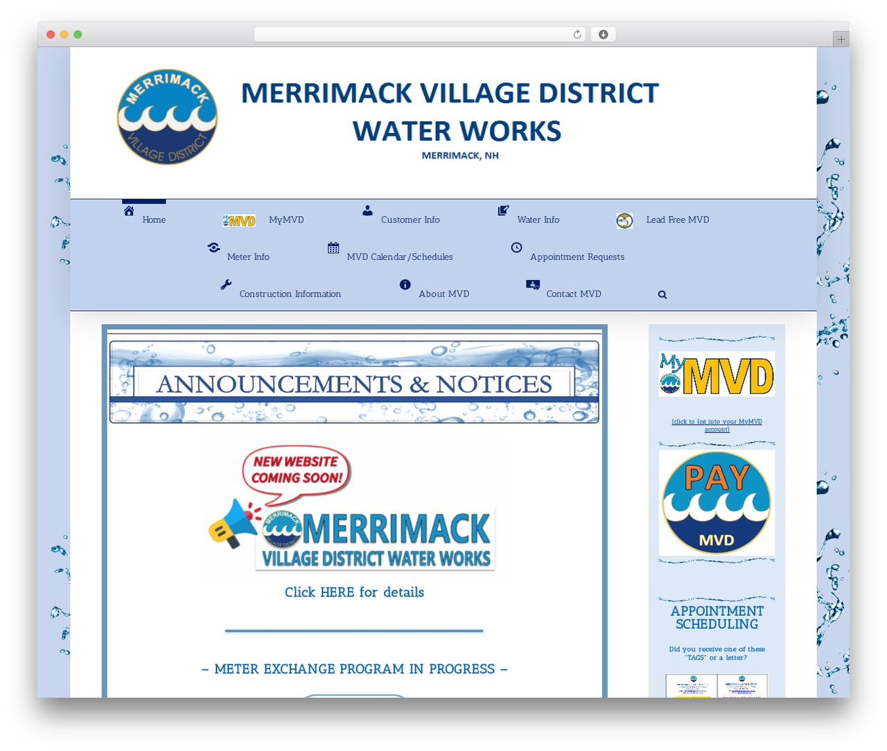 Avada WordPress theme - mvdwater.org Avada WordPress theme - mvdwater.org