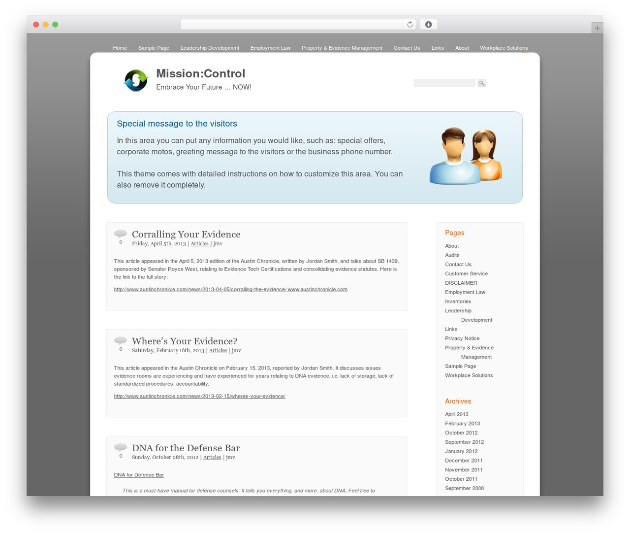 Corporate WordPress theme - missioncontrolconsult.com Corporate WordPress theme - missioncontrolconsult.com