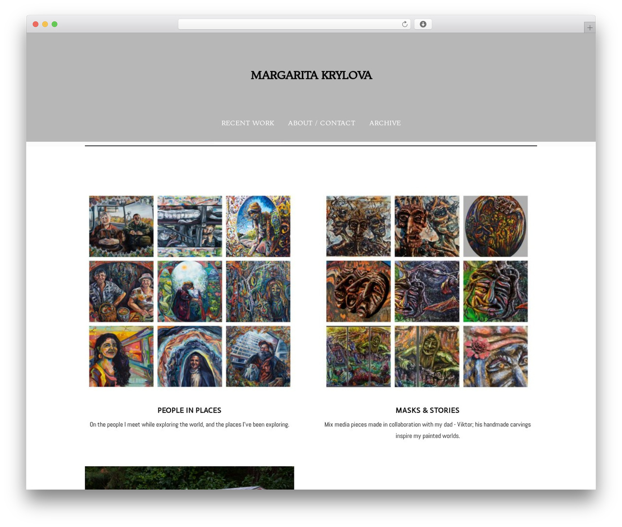 Dimple WordPress theme - margaritakrylova.com Dimple WordPress theme - margaritakrylova.com