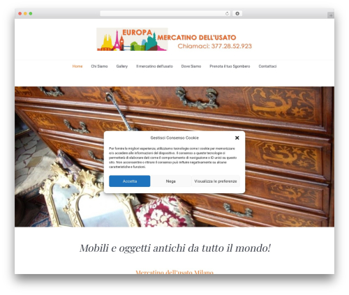 Genesis theme WordPress - mercatinodellusatomilano.it