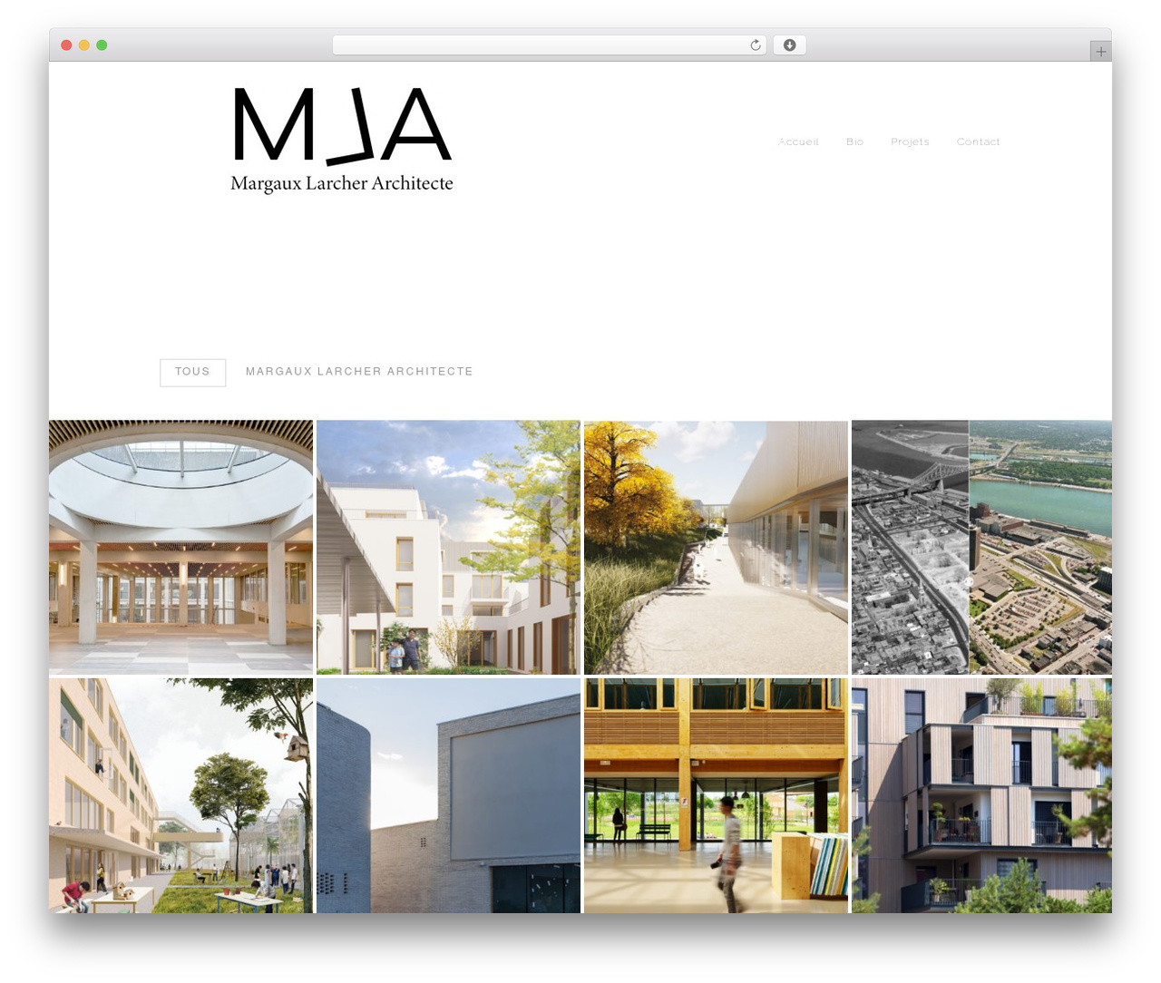 GridStack WP theme - margaux-larcher.com