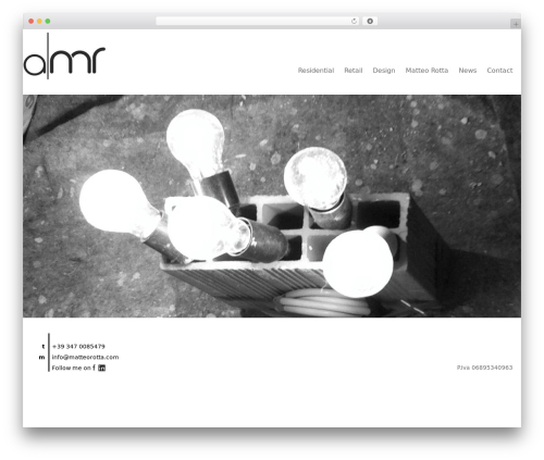 Matteo theme WordPress theme - matteorotta.com
