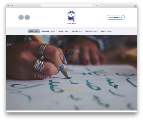 Rhythmo WordPress theme - orienthouse.net