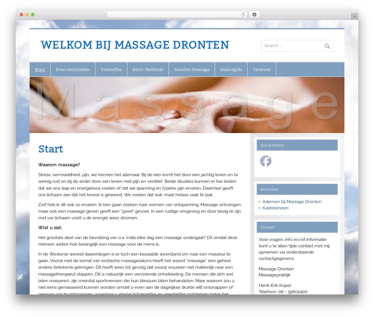 Smartline WordPress theme - massagedronten.nl Smartline WordPress theme - massagedronten.nl