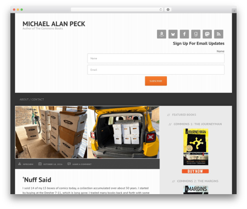 Mybooktable pro3 WordPress plugin - michaelalanpeck.com