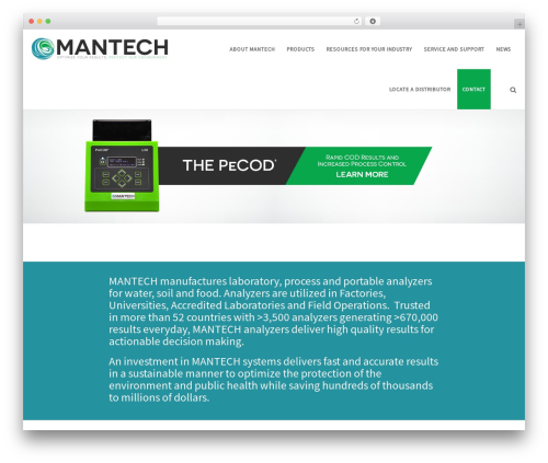 Theme WordPress ken - mantech-inc.com