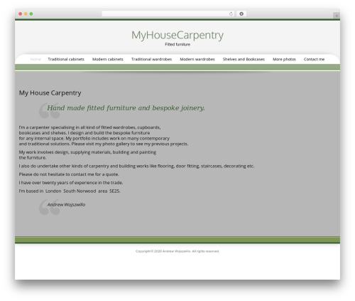 Theme WordPress Preference Lite - myhousecarpentry.co.uk